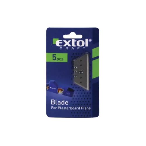 Břity do hoblíku na sádrokarton-lichoběžník 5ks EXTOL CRAFT 9145
