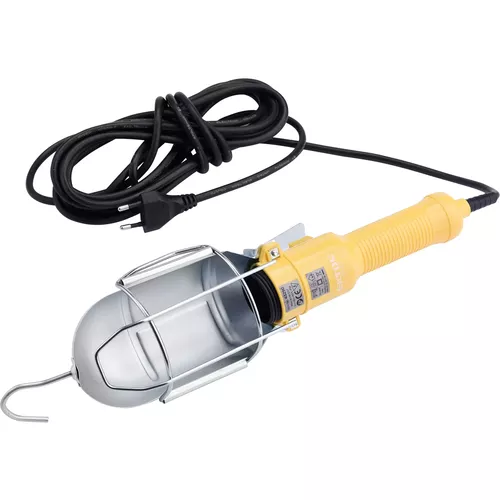 Světlo závěsné se svorkou, 230v, 5m kabel, e27 EXTOL LIGHT 43290