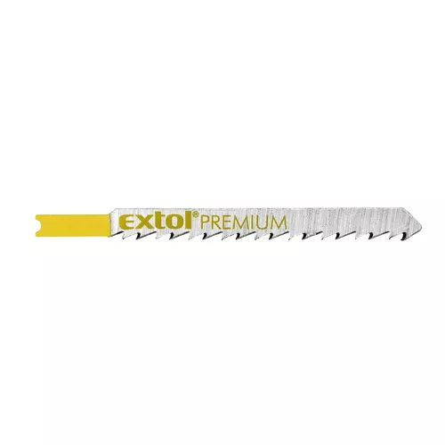 Plátky do přímočaré pily 5ks, 75x4,0mm, hcs EXTOL PREMIUM 8805509