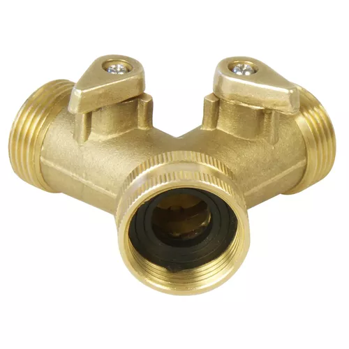 Rozdvojka s ventilem, 3/4", mosaz EXTOL PREMIUM 8876042