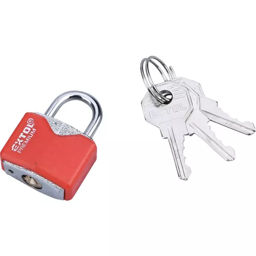 Zámek visací kovový, 20mm EXTOL PREMIUM 8857462