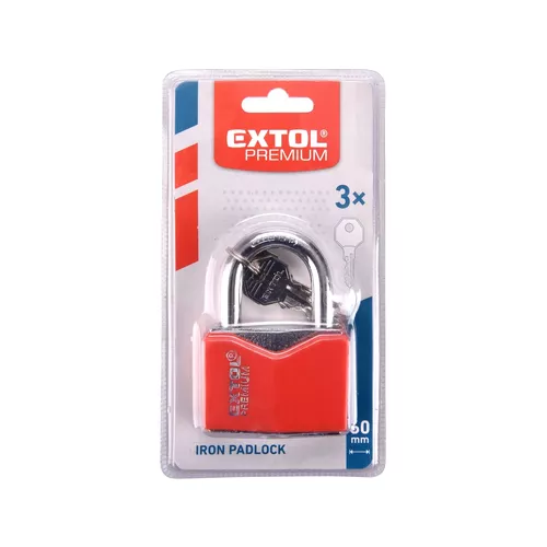 Zámek visací kovový, 60mm EXTOL PREMIUM 8857466