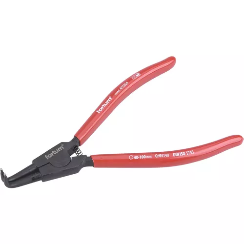 Kleště seeger zahnuté vnější, 240mm FORTUM 4770524