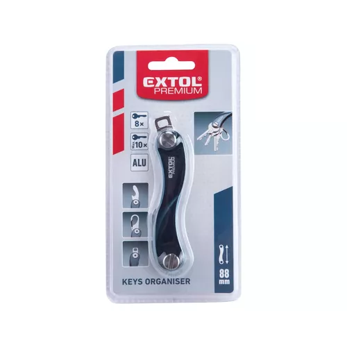 Organizér na klíče, až pro 8 klíčů EXTOL PREMIUM 8857000