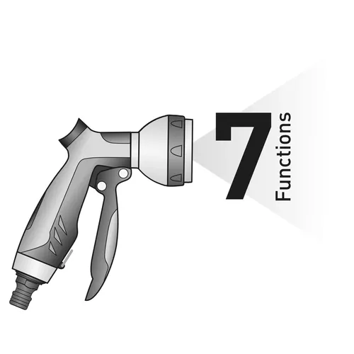 Postřikovač zahradní-sprcha s regulací, 7funkční EXTOL PREMIUM 8876456