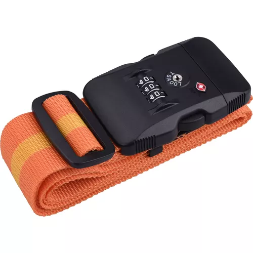 Popruh na zavazadla tsa s trojmístným kódem, 2mx5cm EXTOL PREMIUM 8857312