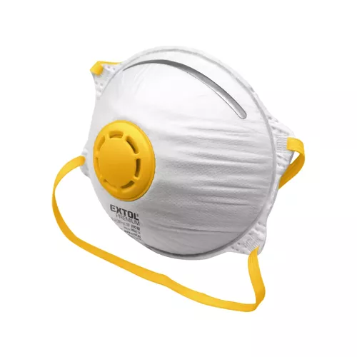 Respirátory sada 5ks s výdechovým ventilem, třída ffp2 nr, tvarované EXTOL PREMIUM 8856724