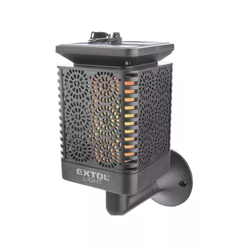 Pochodeň led s plamenem, solární nabíjení, 12x led EXTOL LIGHT 43133