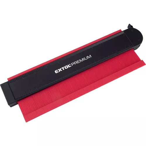 Šablona obrysová uzamykací, 256mm,s magnety EXTOL PREMIUM 8825120