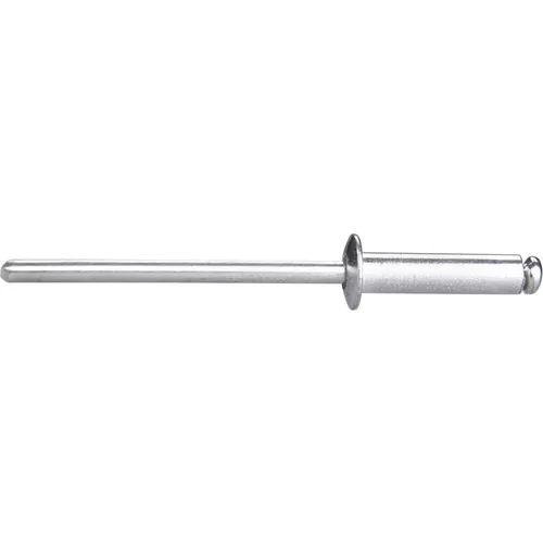 Nýty trhací hliníkové sada 1000ks, o 3,2x12,7mm plochá hlava EXTOL PREMIUM 8813844