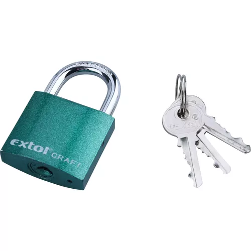 Pošk. obal zámek visací litinový barevný, 38mm EXTOL CRAFT 77020-R1