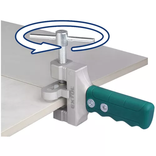 Řezač/lamač skla a obkladaček, sada 6ks s karbid. nástroji EXTOL CRAFT 941000