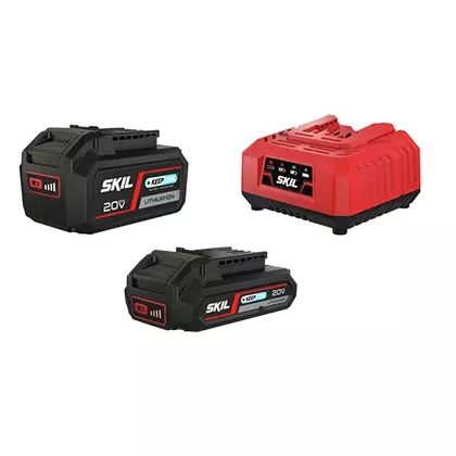 Skil Sada Akumulátor 2,0 Ah + 4,0 Ah 18V + 3122AA nabíjčka
