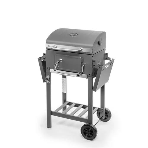 Activa Angular smart gril na dřevěné uhlí s litinovým roštem Activa