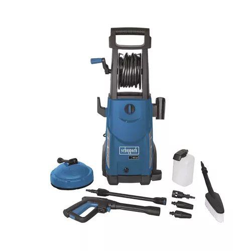 Scheppach HCE 2200 elektrická tlaková myčka 165 bar s příslušenstvím