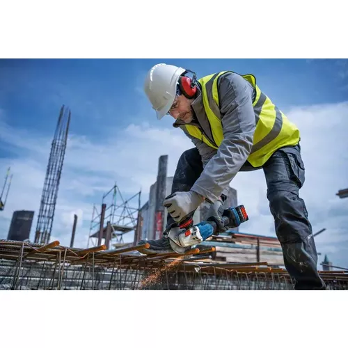 Akumulátorová úhlová bruska BITURBO GWS 18V-15 P BOSCH 06019H6A00