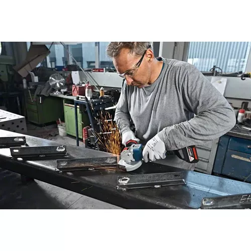 Akumulátorová úhlová bruska s X-LOCK GWX 18V-10 PC BOSCH 06017B0700