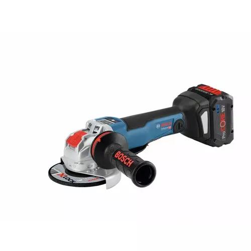 Akumulátorová úhlová bruska s X-LOCK GWX 18V-10 PSC BOSCH 06017B0800