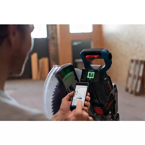 Akumulátorová pokosová pila BITURBO GCM 18V-305 GDC BOSCH 0601B43001