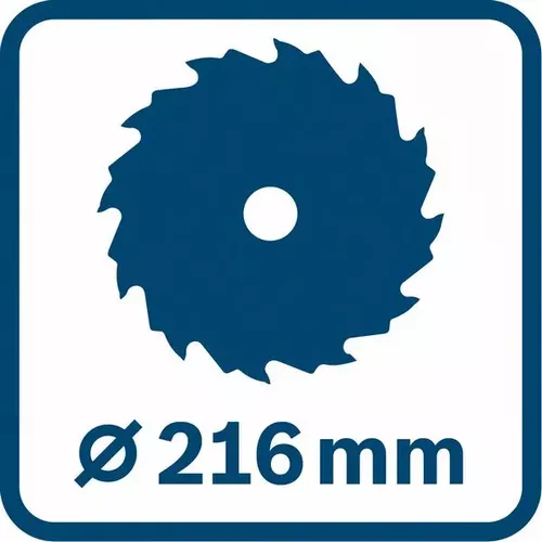 Kapovací a pokosová pila GCM 216 BOSCH 0601B33000