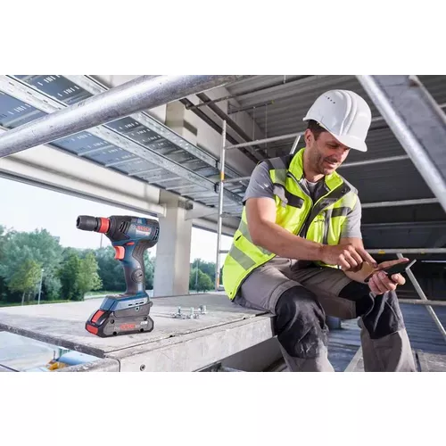 Akumulátorový rázový utahovák GDX 18V-200 C BOSCH 06019G4204