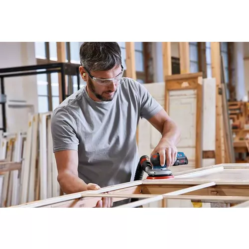 Akumulátorová excentrická bruska GEX 18V-125 BOSCH 0601372201