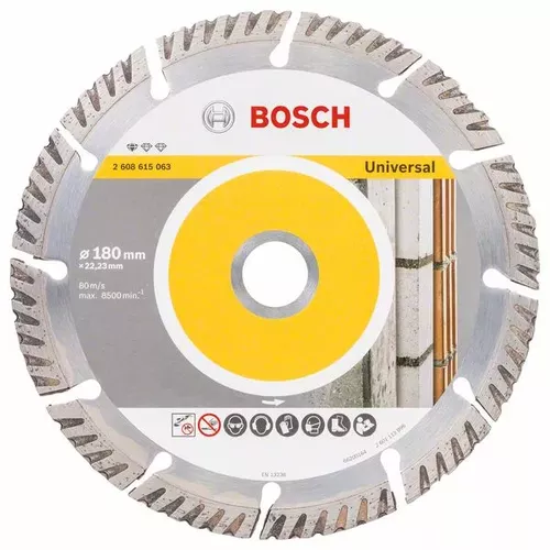 Diamantový dělicí kotouč Standard for Universal 180 × 22,23 BOSCH 2608615063
