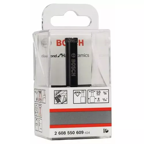 Diamantové vrtáky pro vrtání za mokra Diamond for Hard Ceramics BOSCH 2608550609