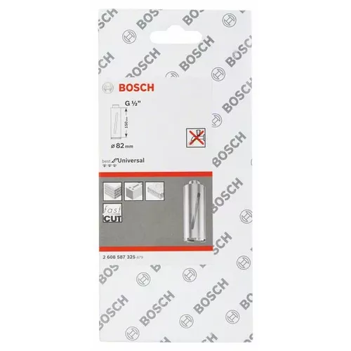 Diamantová vrtací korunka pro vrtání za sucha G 1/2" BOSCH 2608587325