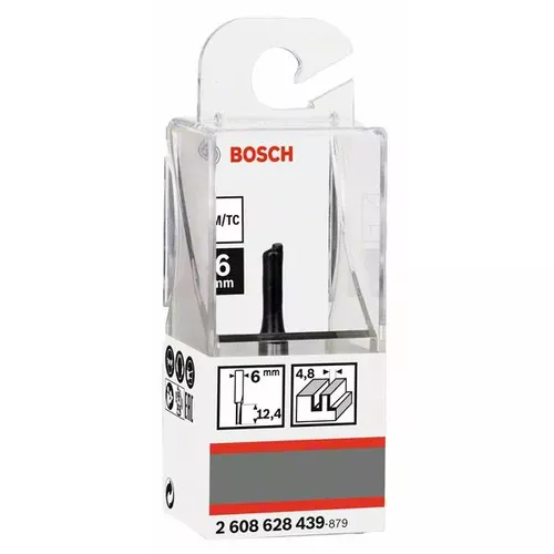 Drážkovací fréza, 6 mm, D1 4,8 mm, L 12,4 mm, G 51 mm  BOSCH 2608628439
