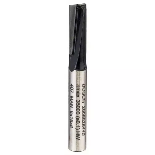 Drážkovací fréza, 6 mm, D1 6 mm, L 15,6 mm, G 48 mm  BOSCH 2608628440