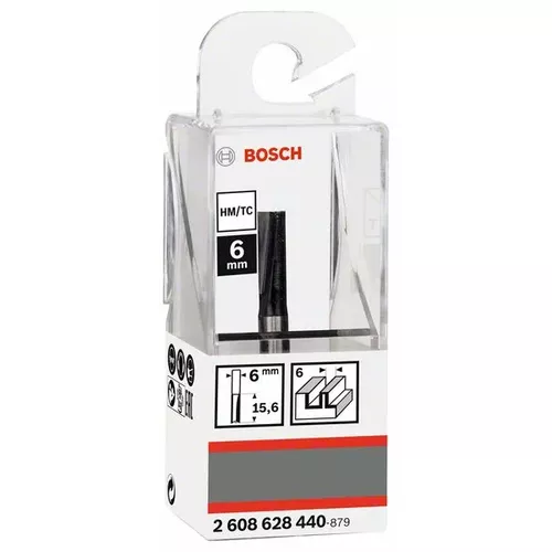 Drážkovací fréza, 6 mm, D1 6 mm, L 15,6 mm, G 48 mm  BOSCH 2608628440