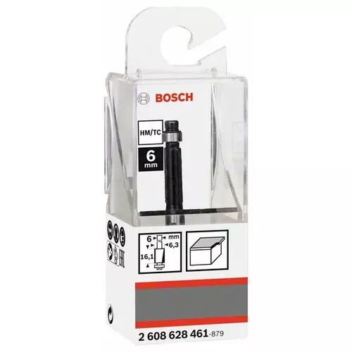 Zarovnávací fréza, 6 mm, D1 6,35 mm, L 16,1 mm, G 54 mm  BOSCH 2608628461