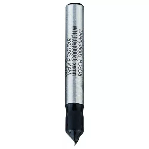 Drážkovací fréza tvaru V, 6 mm, D1 6,35 mm, L 9,2 mm, G 48 mm, 90°  BOSCH 2608628445