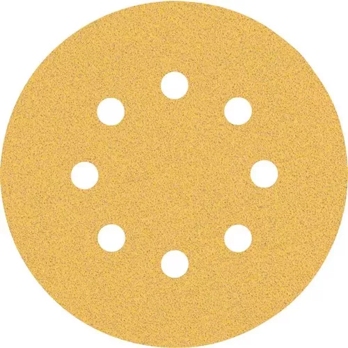 Brusný papír EXPERT C470 s 8 otvory pro vibrační brusky 125 mm, G 80, 5 ks BOSCH 2608900805