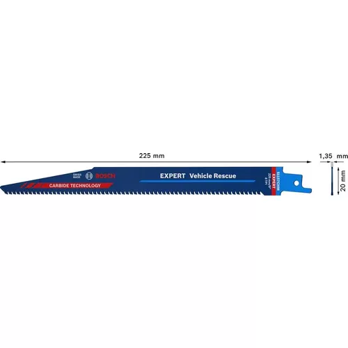 Pilové listy do pily ocasky EXPERT Vehicle Rescue S 1157 CHM, 3 ks BOSCH 2608900381