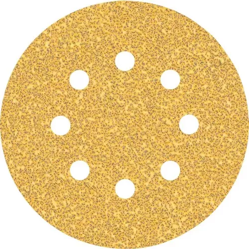 Brusný papír EXPERT C470 s 8 otvory pro vibrační brusky 125 mm, G 40, 50 ks BOSCH 2608900908