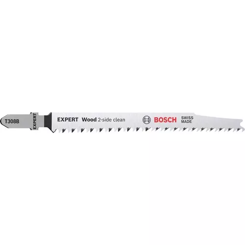 Pilový plátek T 308 B EXPERT Wood 2-side clean, 5 ks BOSCH 2608900551