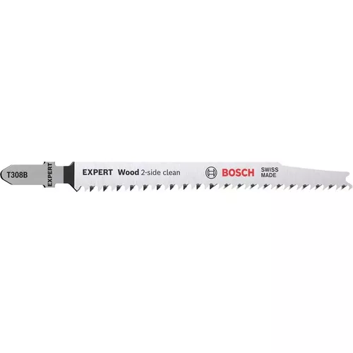 Pilový plátek T 308 B EXPERT Wood 2-side clean, 3 ks BOSCH 2608900550