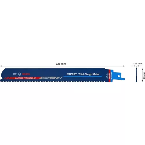 List do pily ocasky S 1155 CHC EXPERT Thick Tough Metal, 3 ks BOSCH 2608900369