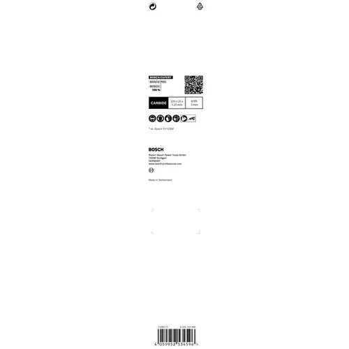 List do pily ocasky S 1155 CHC EXPERT Thick Tough Metal, 3 ks BOSCH 2608900369