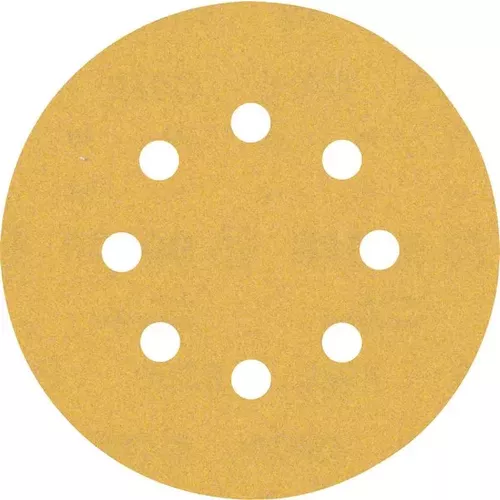 Brusný papír EXPERT C470 s 8 otvory pro vibrační brusky 125 mm, G 180, 5 ks BOSCH 2608900808