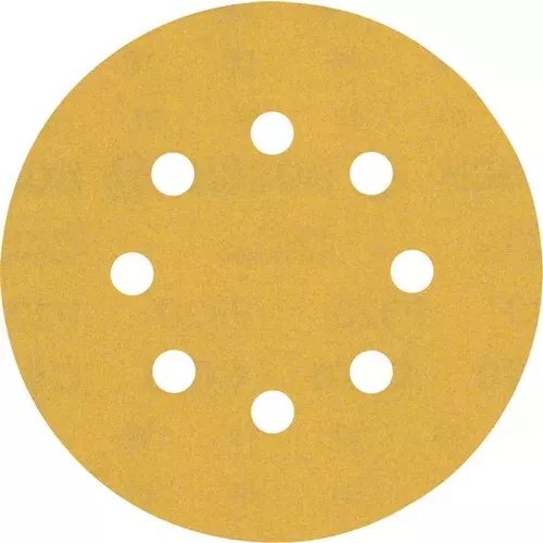 Brusný papír EXPERT C470 s 8 otvory pro vibrační brusky 125 mm, G 320, 5 ks BOSCH 2608900810