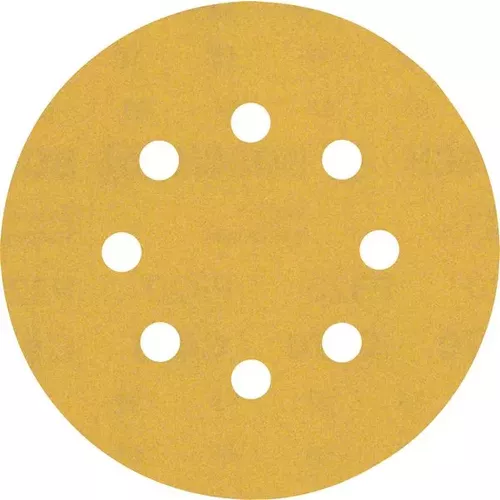 Brusný papír EXPERT C470 s 8 otvory pro vibrační brusky 125 mm, G 320, 50 ks BOSCH 2608900915
