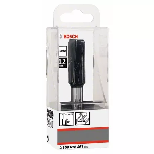 Drážkovací fréza, 12 mm, D1 18 mm, L 40 mm, G 81 mm  BOSCH 2608628467