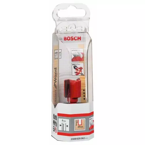 Drážkovací fréza Expert for Wood, karbid, 8 mm, D1 20 mm, L 19 mm, G 56 mm  BOSCH 2608629362