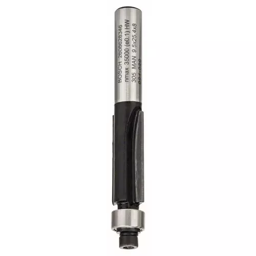Zarovnávací fréza, 8 mm, D1 9,5 mm, L 25,4 mm, G 68 mm  BOSCH 2608628346