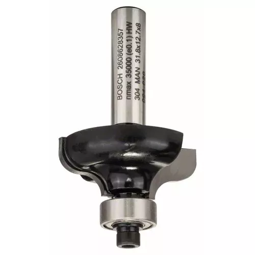 Fréza na tvorbu hran F, 8 mm, R1 4,8 mm, D 31,8 mm, L 12,4 mm, G 54 mm  BOSCH 2608628357