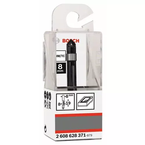 Kopírovací fréza, 8 mm, D1 8 mm, L 19 mm, G 66 mm  BOSCH 2608628371