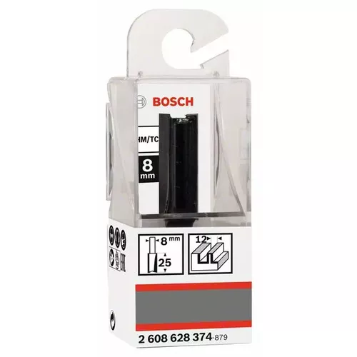 Drážkovací fréza, 8 mm, D1 12 mm, L 31,5 mm, G 62 mm  BOSCH 2608628374